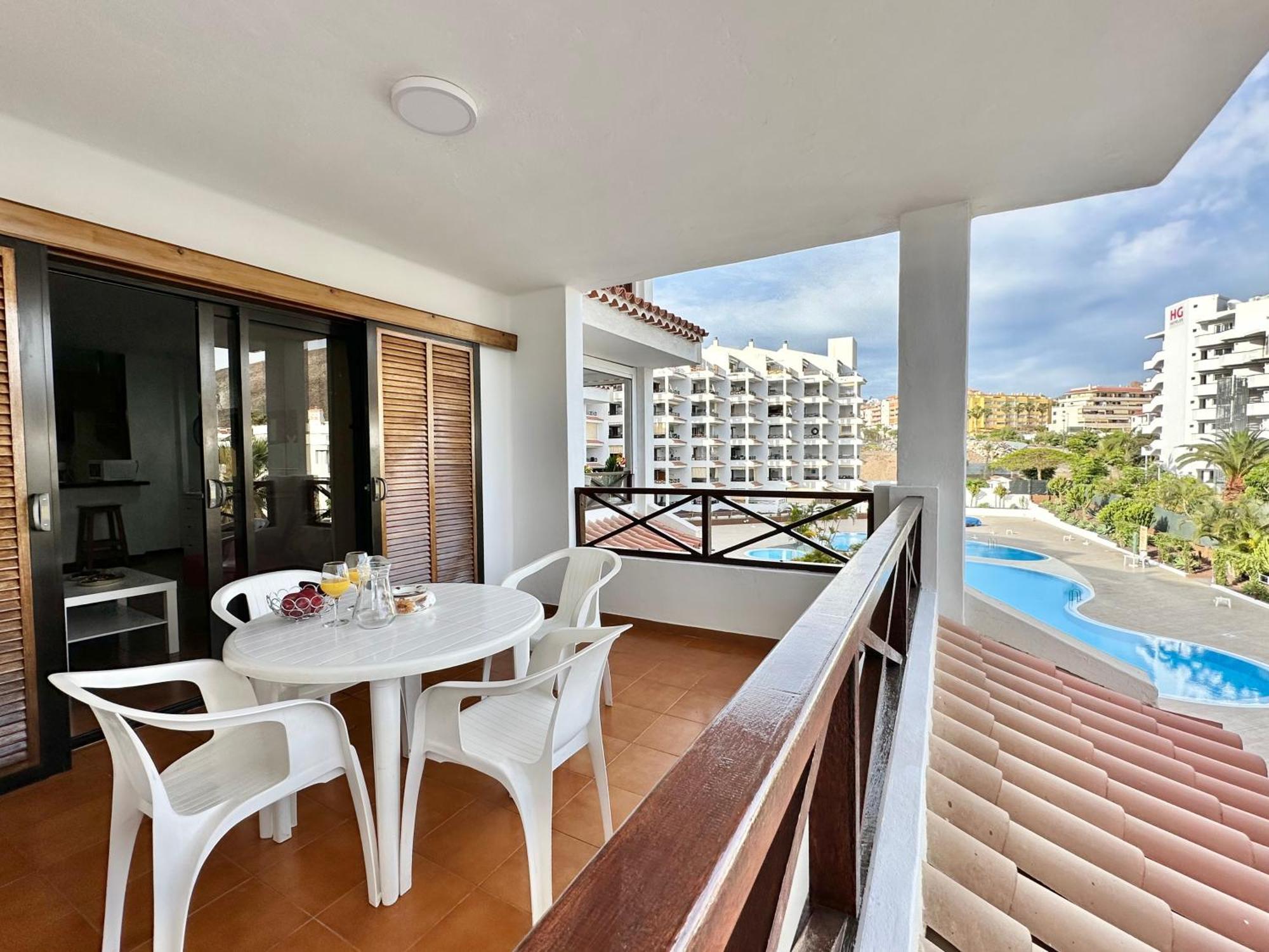 Apartamento Villa Fatima Лос Кристианос Экстерьер фото